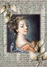 Load image into Gallery viewer, Dainty and the Queen Penelope Rice Paper by Decoupage Queen