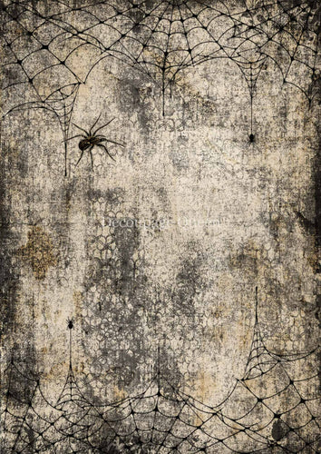 Webs and Spiders Rice Paper by Decoupage Queen