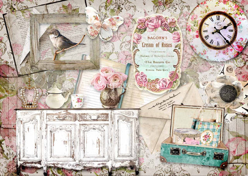 The Duchess of Shabby Rice Paper by Decoupage Queen