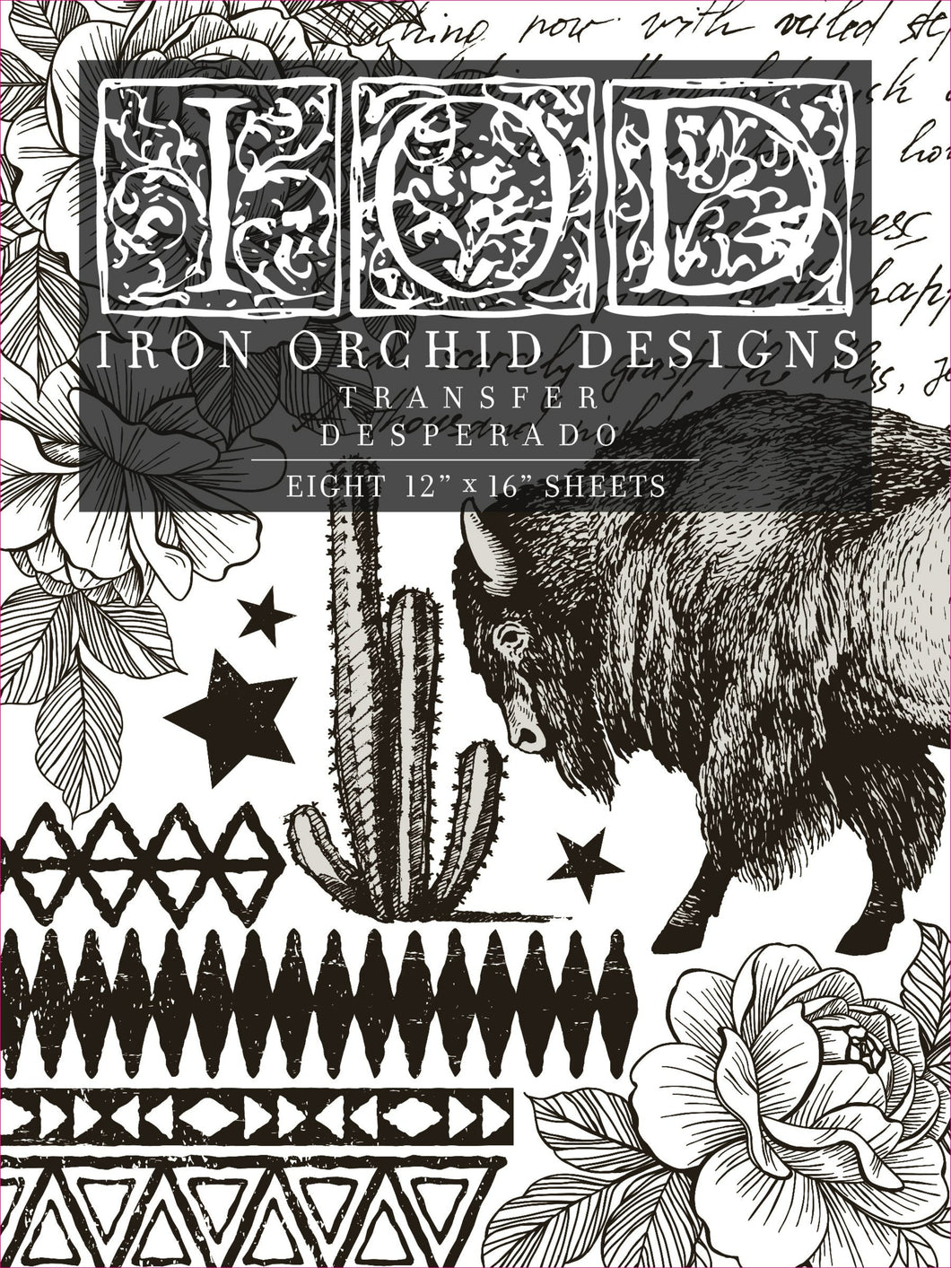 IOD Desperado Transfer, Iron Orchid Designs, Cover