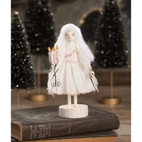 Ghostie Girl with Candelabra by Bethany Lowe Designs, 7