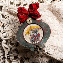 Load image into Gallery viewer, ABstudio HDF Decoupage Ornament 0035 Sample Project by ABstudio 