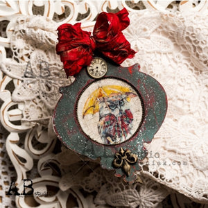 ABstudio HDF Decoupage Ornament 0035 Sample Project by ABstudio 