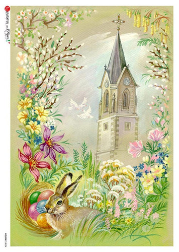 Holiday 0034 by Paper Designs Washipaper, Easter Church