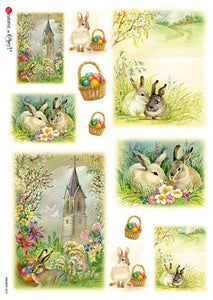 Holiday 0036 by Paper Designs Washipaper, Easter Scenes
