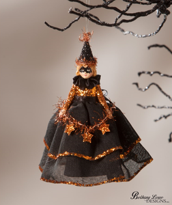 Halloween Doll Ornament by Bethany Lowe Designs
