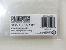 Load image into Gallery viewer, IOD Backplates Stamping Masks, Iron Orchid Designs