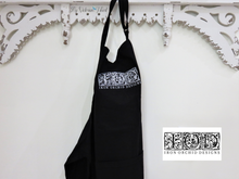 Load image into Gallery viewer, IOD Black Adjustable Apron with Pockets