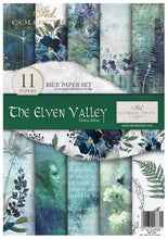 Load image into Gallery viewer, Elven Valley Rice Paper Set by ITD Collection, RP004, Pack of 11