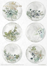 Load image into Gallery viewer, The World of Ice Porcelain Rice Paper Set by ITD Collection, RP027, Pack of 11 06