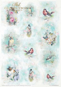 Shabby Chic for Spring Rice Paper by ITD Collection, RP030, Pack of 11 Page 3