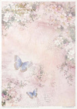 Load image into Gallery viewer, Rosy Summertime Rice Paper by ITD Collection, RP031, Pack of 11 2