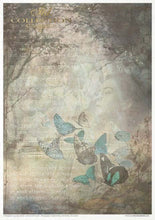 Load image into Gallery viewer, Old Diary Ephemeral Moments Rice Paper by ITD Collection, RP032, Pack of 11 Page 6