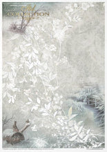 Load image into Gallery viewer, Decorated with Frost Rice Paper by ITD Collection, RP034, Pack of 11 Page 5