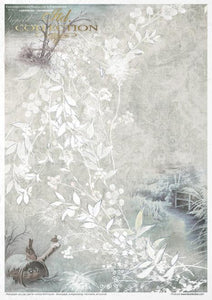Decorated with Frost Rice Paper by ITD Collection, RP034, Pack of 11 Page 5