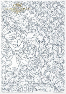 Decorated with Frost Rice Paper by ITD Collection, RP034, Pack of 11 Page 10