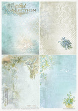 Load image into Gallery viewer, Flower Post Forget-Me-Not Rice Paper by ITD Collection, RP036, 11 Pack Page 10