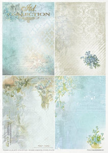 Flower Post Forget-Me-Not Rice Paper by ITD Collection, RP036, 11 Pack Page 10