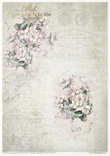Load image into Gallery viewer, Flower Post White Rice Paper by ITD Collection, RP038, 11 Pack Page 4