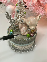 Load image into Gallery viewer, RESERVED for Nancy W. Bethany Lowe Pink Pastel Deer Christmas Box