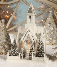 Load image into Gallery viewer, Bethany Lowe Designs Large Ivory Church