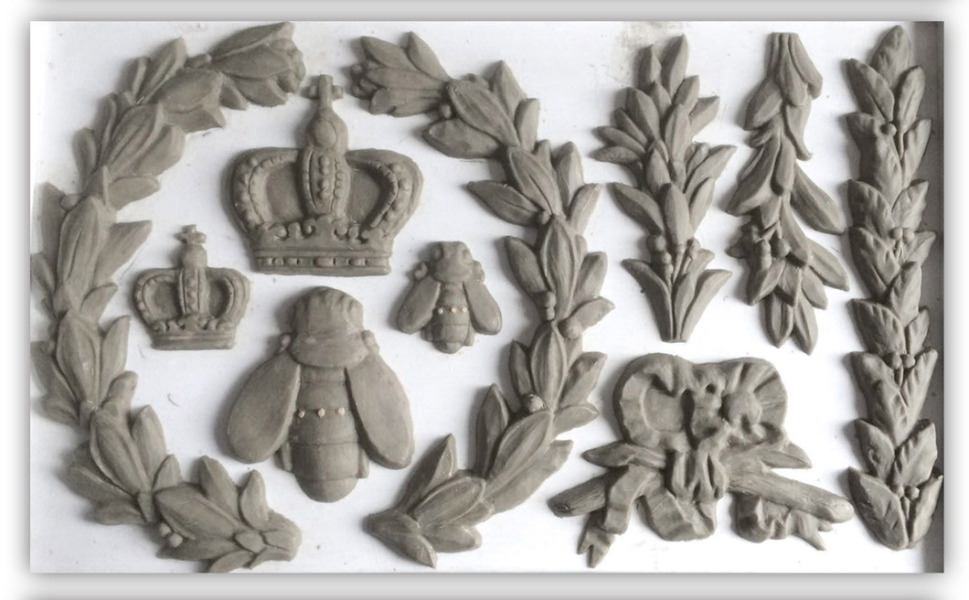 Iron Orchid Designs Laurel Decor Mould, IOD French style Mold