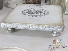 Load image into Gallery viewer, IOD Make at Home French Riser Kit with Prima Art Alchemy Old Silver Metallic Wax on Trims