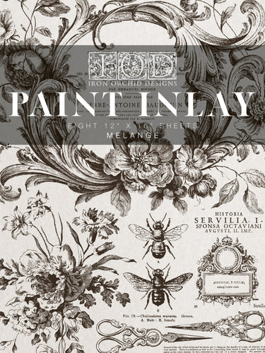 Melange Paint Inlay by IOD, Iron Orchid Designs