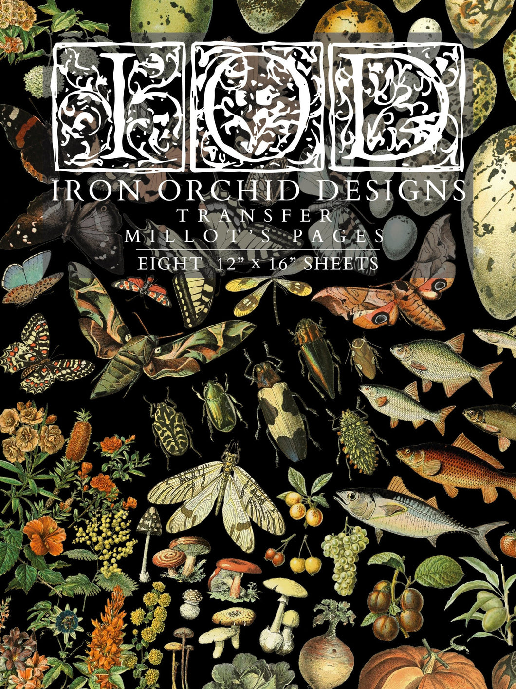 Millot's Pages Transfer by IOD, Iron Orchid Designs Cover
