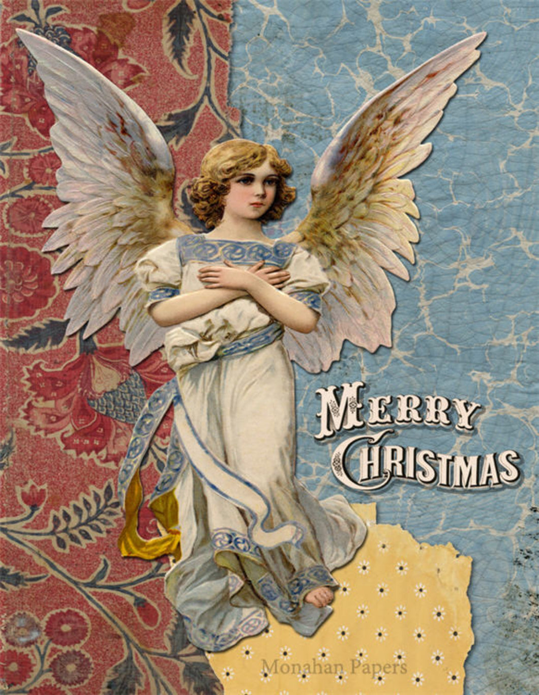 Merry Christmas Angel by Monahan Papers, C340