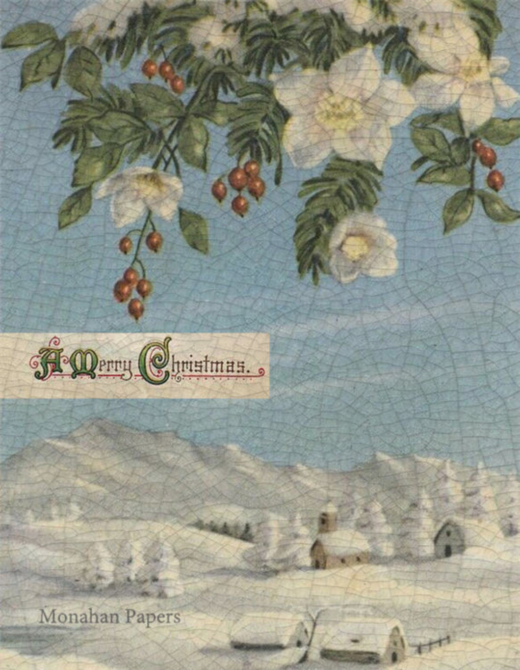 A Merry Christmas by Monahan Papers C404
