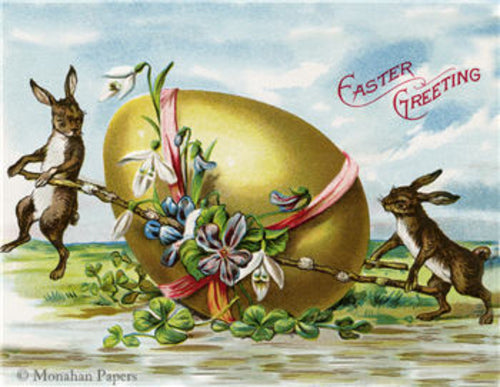 Easter Greetings by Monahan Papers, E96