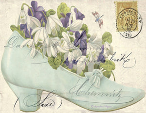 Shoe Florals by Monahan Papers, SPS916
