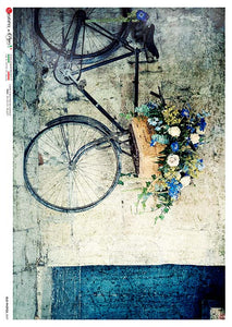 Old Photos 0097 Bicycle by Paper Designs Washipaper 