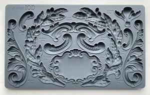 IOD Olive Crest Mould, Iron Orchid Designs Mold
