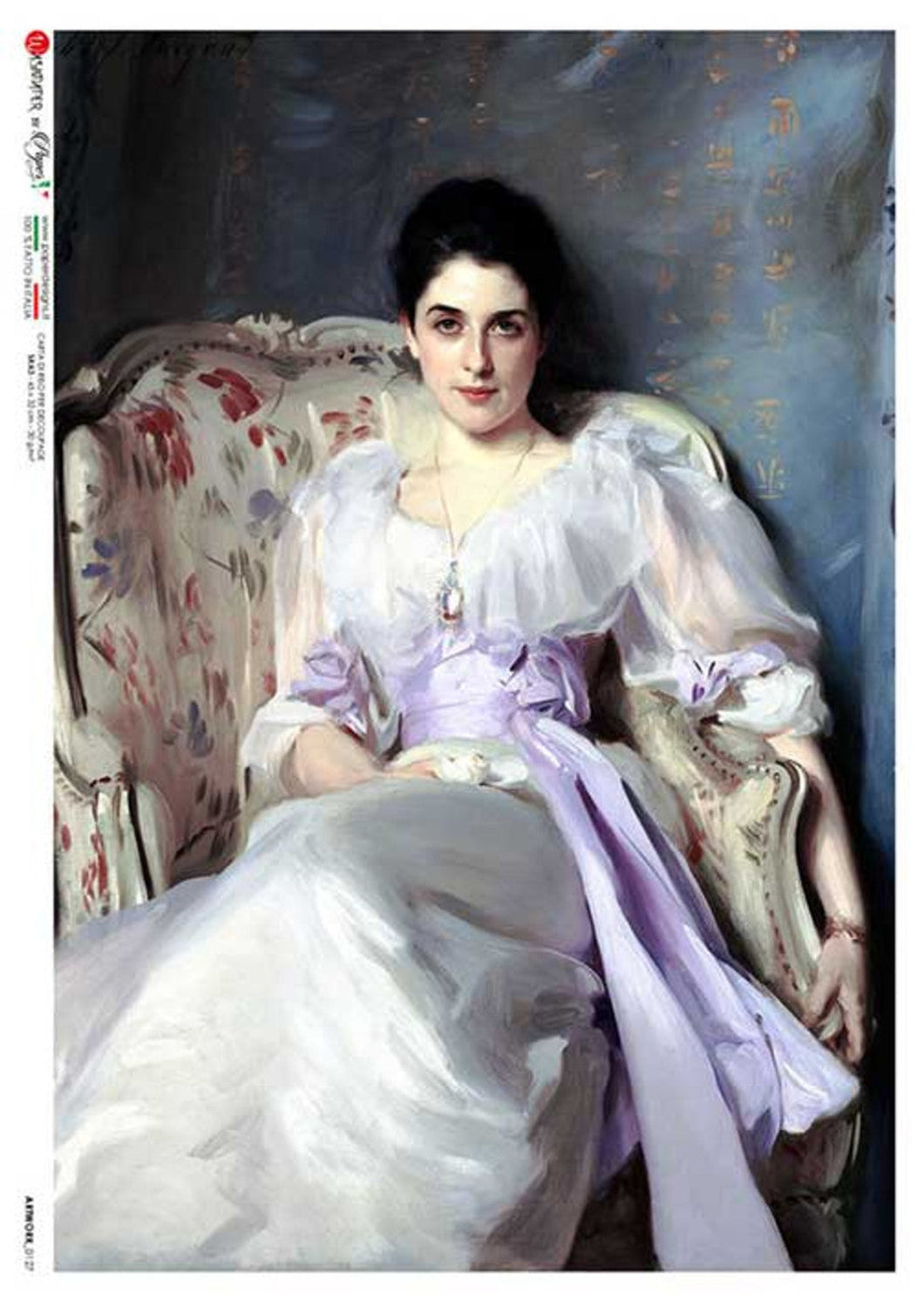 Artwork 0127 Sargent Lady Agnew of Lochnaw by Paper Designs Washipaper