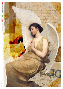 Scene 0129 Thayer Side Pose Angel by Paper Designs Washipaper, A4