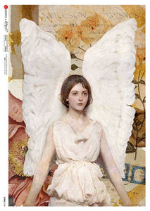Thayer Angel by Paper Designs Washipaper, Scene 0130, XL DRW_0022, Size Options