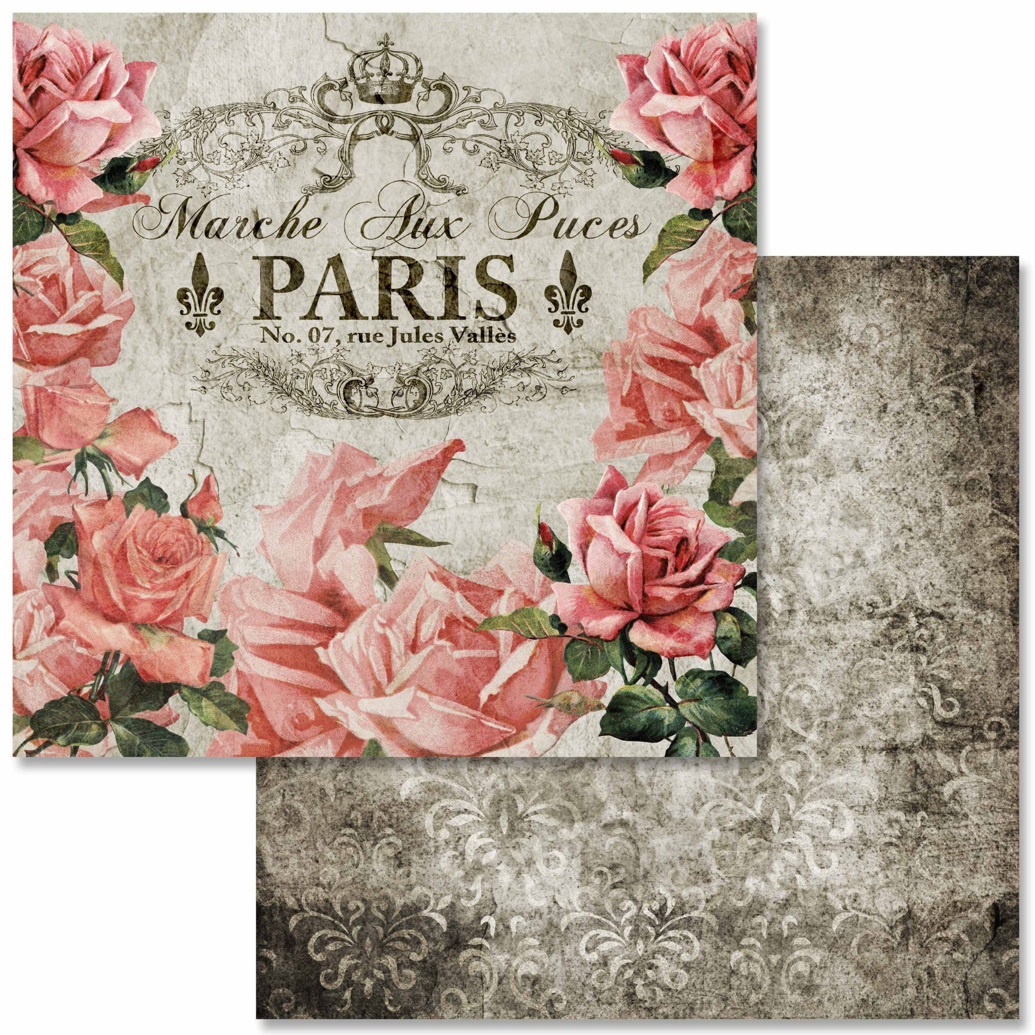 Antique Roses Mini Scrapbook Set by Decoupage Queen, 6 x 6 – My Victorian  Heart