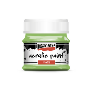 Pentart Acrylic Paint, Matte,Leaf Green