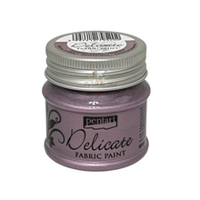 Load image into Gallery viewer, Pentart Delicate Fabric Paint, Purplish Silver