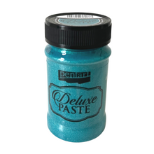 Load image into Gallery viewer, Pentart Deluxe Paste, 100 mL, Lagoon Blue