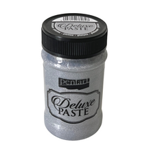 Load image into Gallery viewer, Pentart Deluxe Paste, 100 mL,  Platinum, Photo My Victorian Heart, Inc.