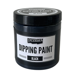 Pentart Dipping Paint, Black, 250 mL