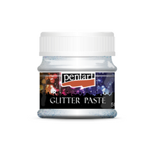 Load image into Gallery viewer, Pentart Glitter Paste Fine, 50 mL, Color Options Silver