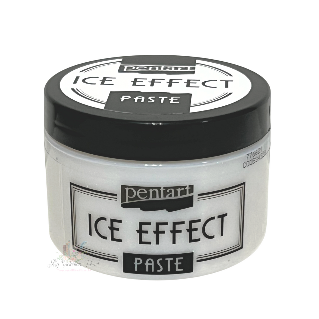 Pentart Ice Effect Paste, 150 mL, Create Icy, Frosty Effects
