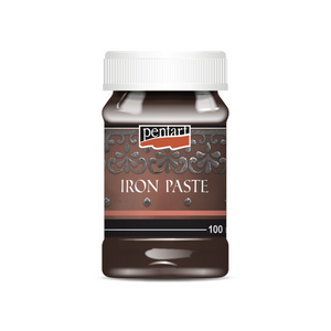 Pentart Iron Paste, Red-Brown, 100 mL