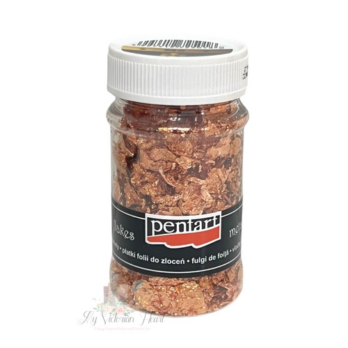 Pentart Metal Flakes, M5, Copper Color, 1g