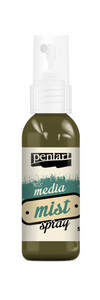 Pentart Media Mist Spray, 50 mL, Color Options Antique Gold
