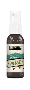 Pentart Media Mist Spray, 50 mL, Color Options Espresso